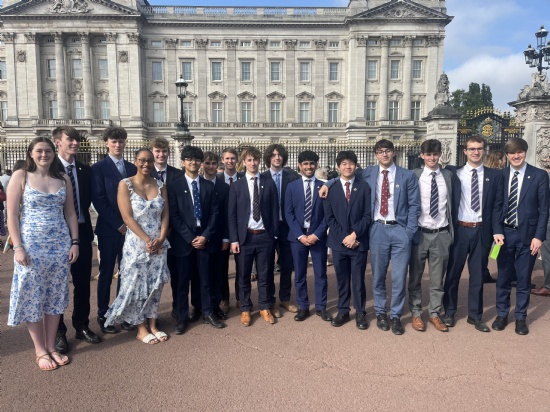D of E Gold Awards Ceremony at Buckingham Palace